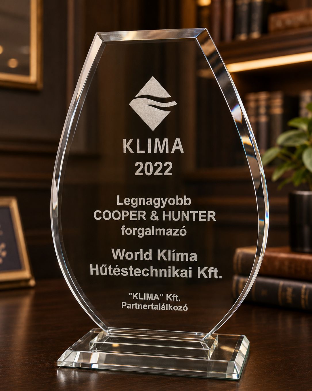 2022 legnagyobb Cooper and Hunter klíma forgalmazó díj World Klíma Debrecen
